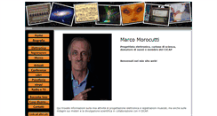 Desktop Screenshot of marcomorocutti.it