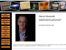 Tablet Screenshot of marcomorocutti.it